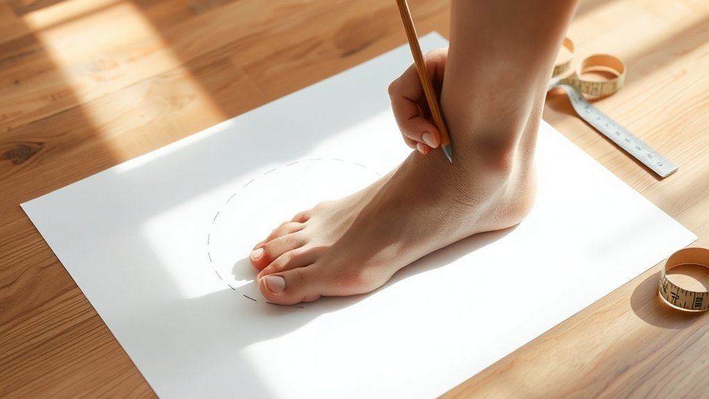 accurate at home foot measurements