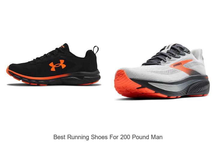 Best Running Shoes for 200 Pound Man That Boost Speed