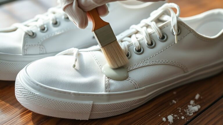 bleach shoes safely and effectively