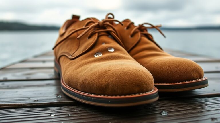 can suede shoes get wet