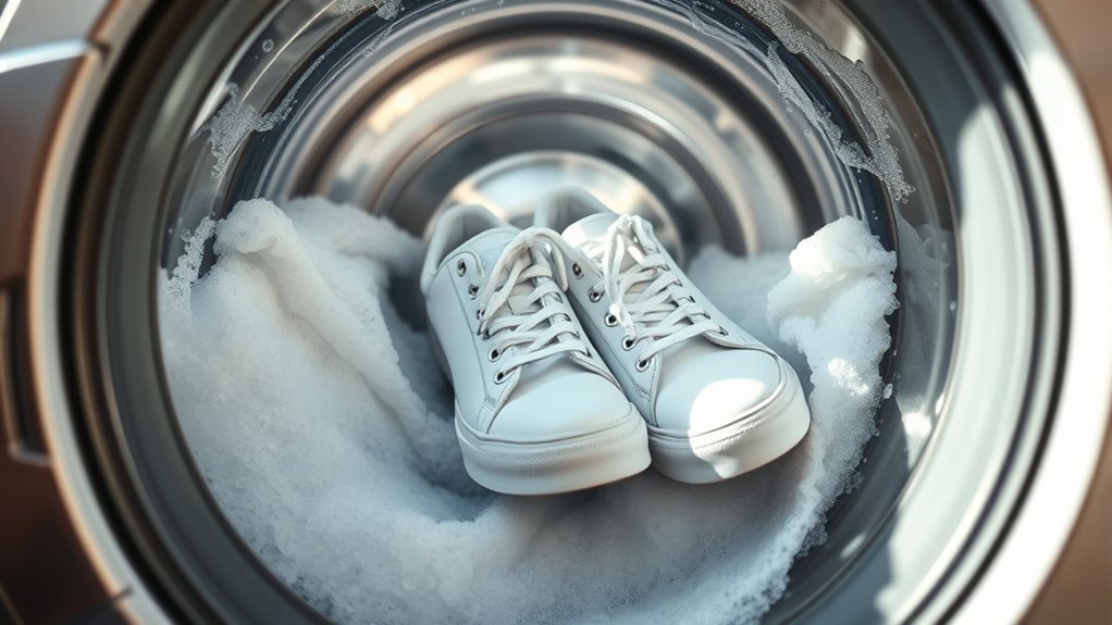 can you wash shoes in washer