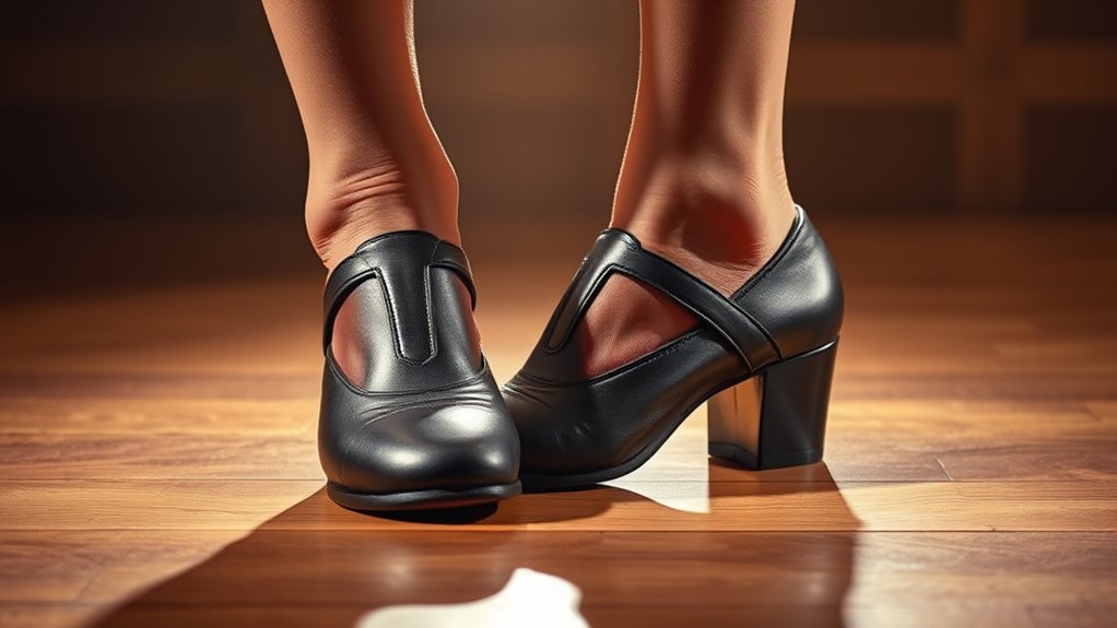 character shoes support performance precision