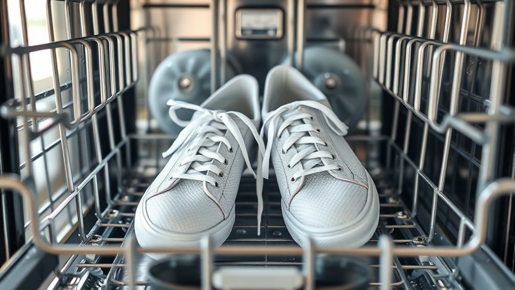 dishwasher safe shoes cautious approach