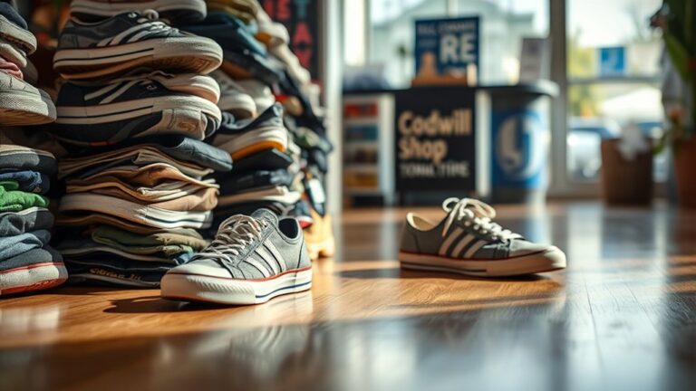 does goodwill accept shoes