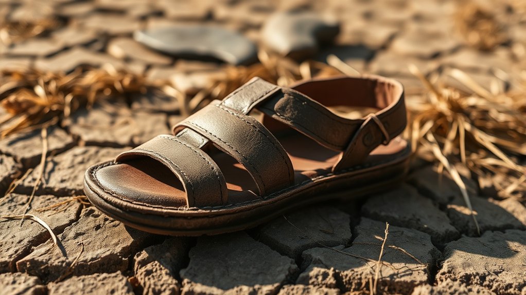 early footwear emerged from necessity