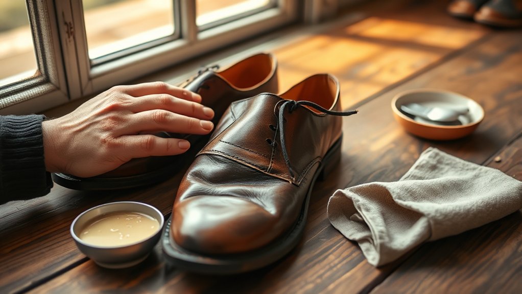 how to break in shoes