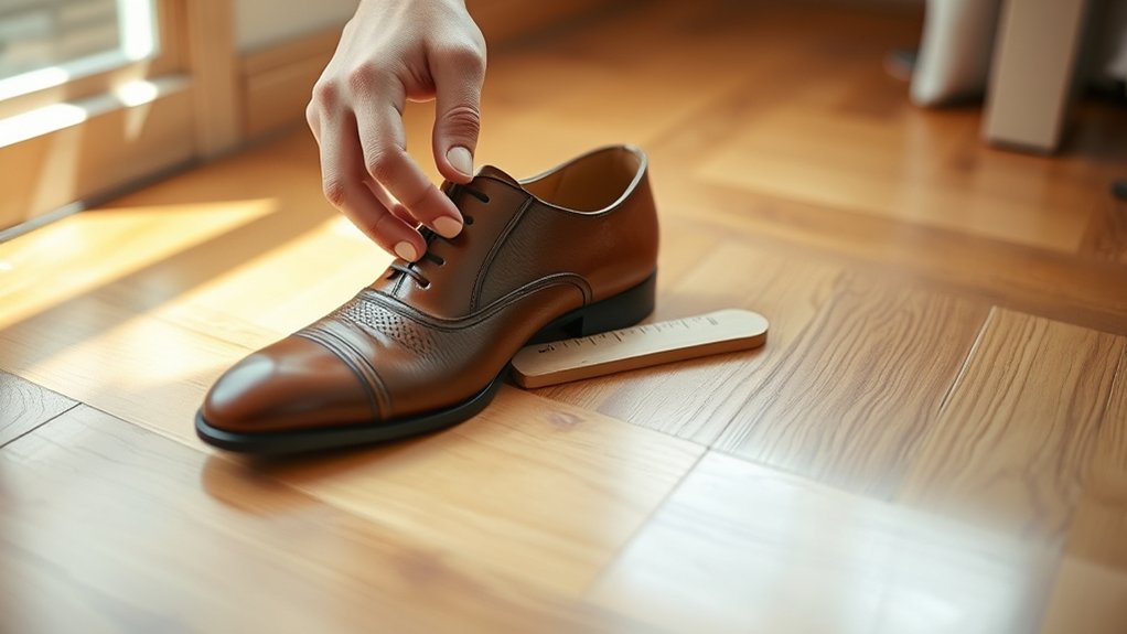 how to determine shoe size