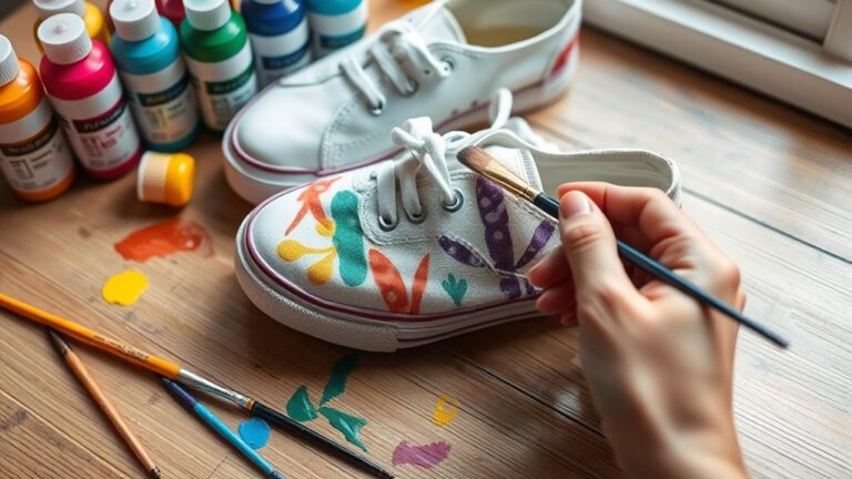how to paint sneakers