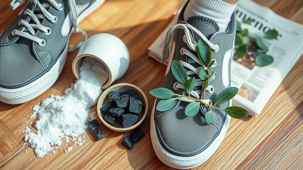 how to remove shoe odor