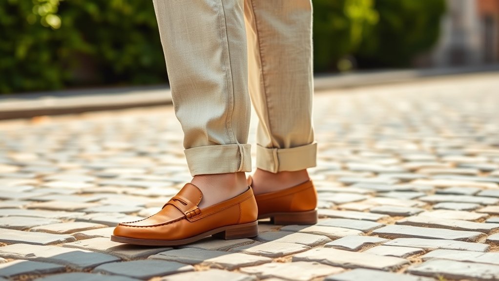 light airy linen shoe harmony