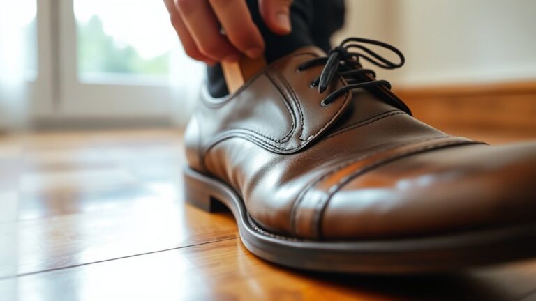 loosening shoes for comfort