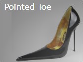 pointed toe