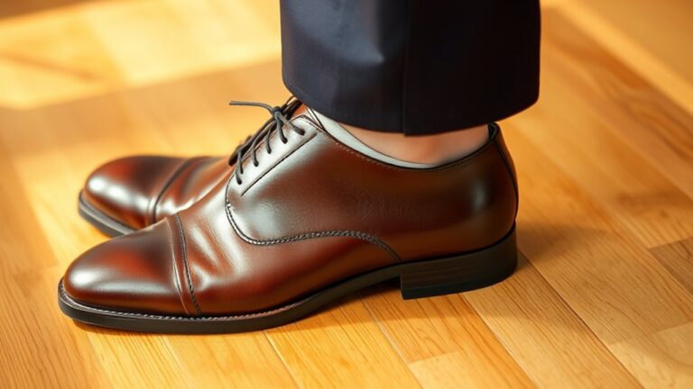 proper fit for dress shoes
