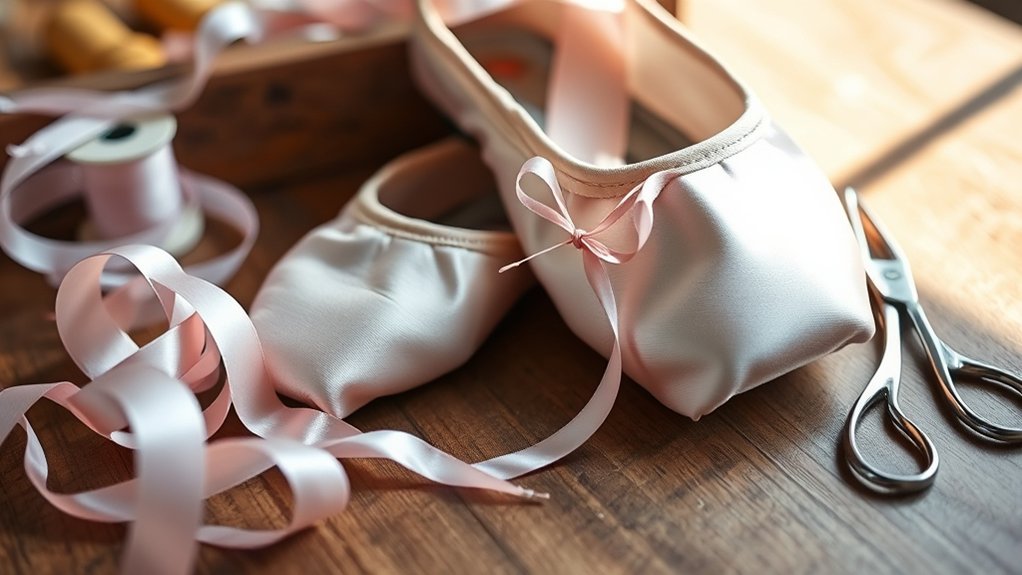 sewing pointe shoes techniques