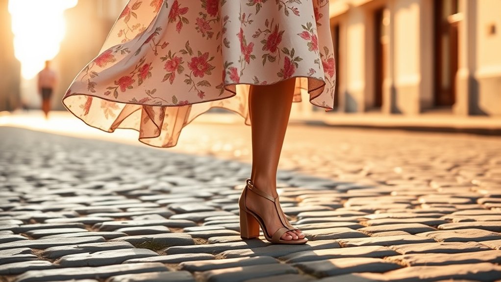 shoes to pair with midi dress