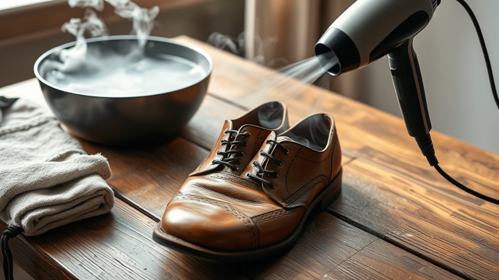 shrink shoes method and steps