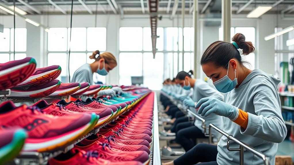 where saucony shoes are made