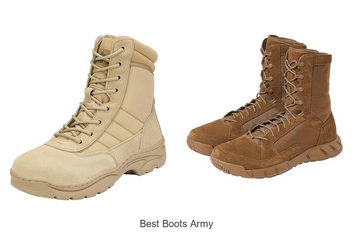 Top 12 Best Boots Army Soldiers Swear By Today