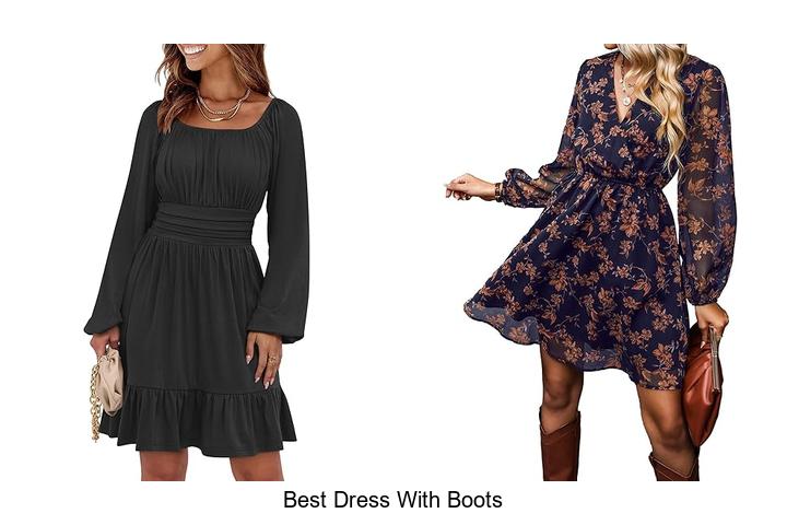 Top 12 Best Dress With Boots Looks That Will Wow You!