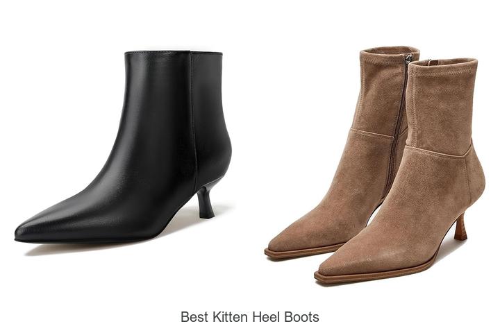 Discover The Best Kitten Heel Boots You Can’t Miss!