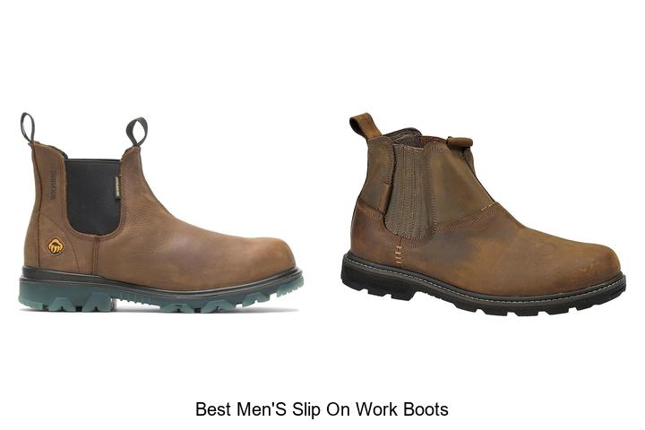 Best Men’s Slip On Work Boots That Boost Comfort Fast!