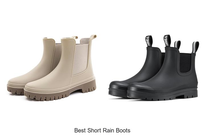 BEST SHORT RAIN BOOTS TO KEEP YOU DRY IN STYLE!