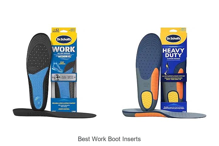 Best Work Boot Inserts You Can’t Work Without Today!